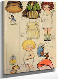 Untitled 3 By Grace G Drayton Fine Art Print