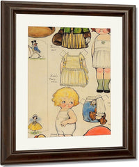 Untitled 3 By Grace G Drayton Fine Art Print