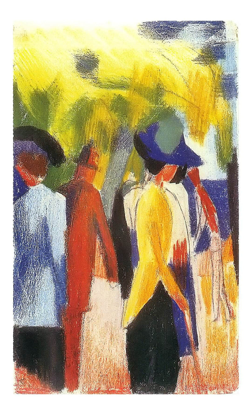 Untitled by August Macke Print Fine Art Print