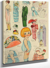 Untitled By Grace G Drayton Fine Art Print