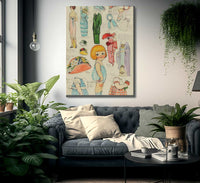 Untitled By Grace G Drayton Fine Art Print