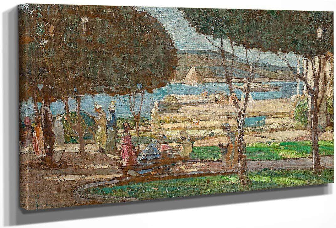 Untitled (Charlotte Amelie, St. Thomas) By Richard Edward Miller Fine Art Print