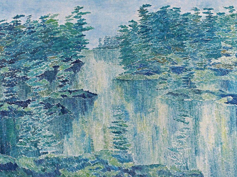 Untitled Green Waters By Robert Reid Fine Art Print