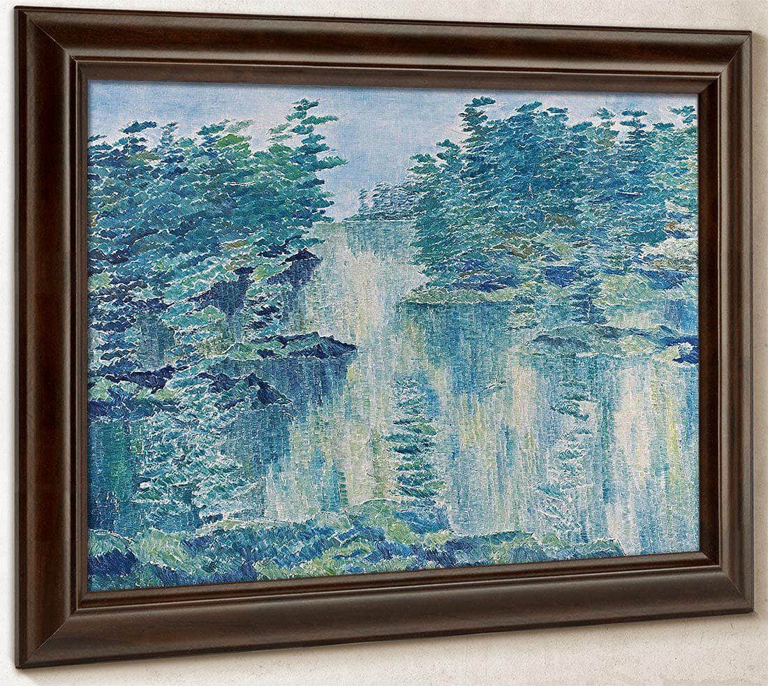 Untitled Green Waters By Robert Reid Fine Art Print