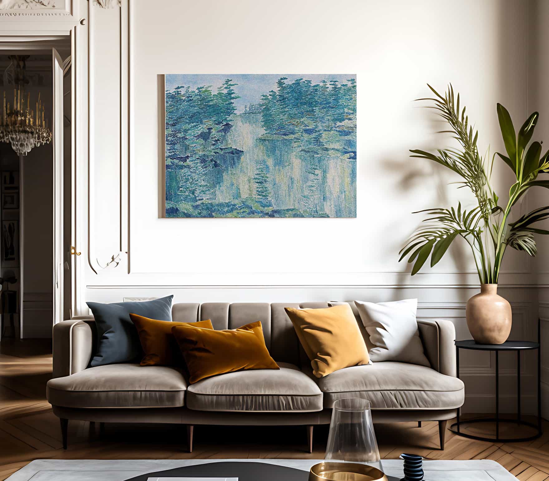 Untitled Green Waters By Robert Reid Fine Art Print