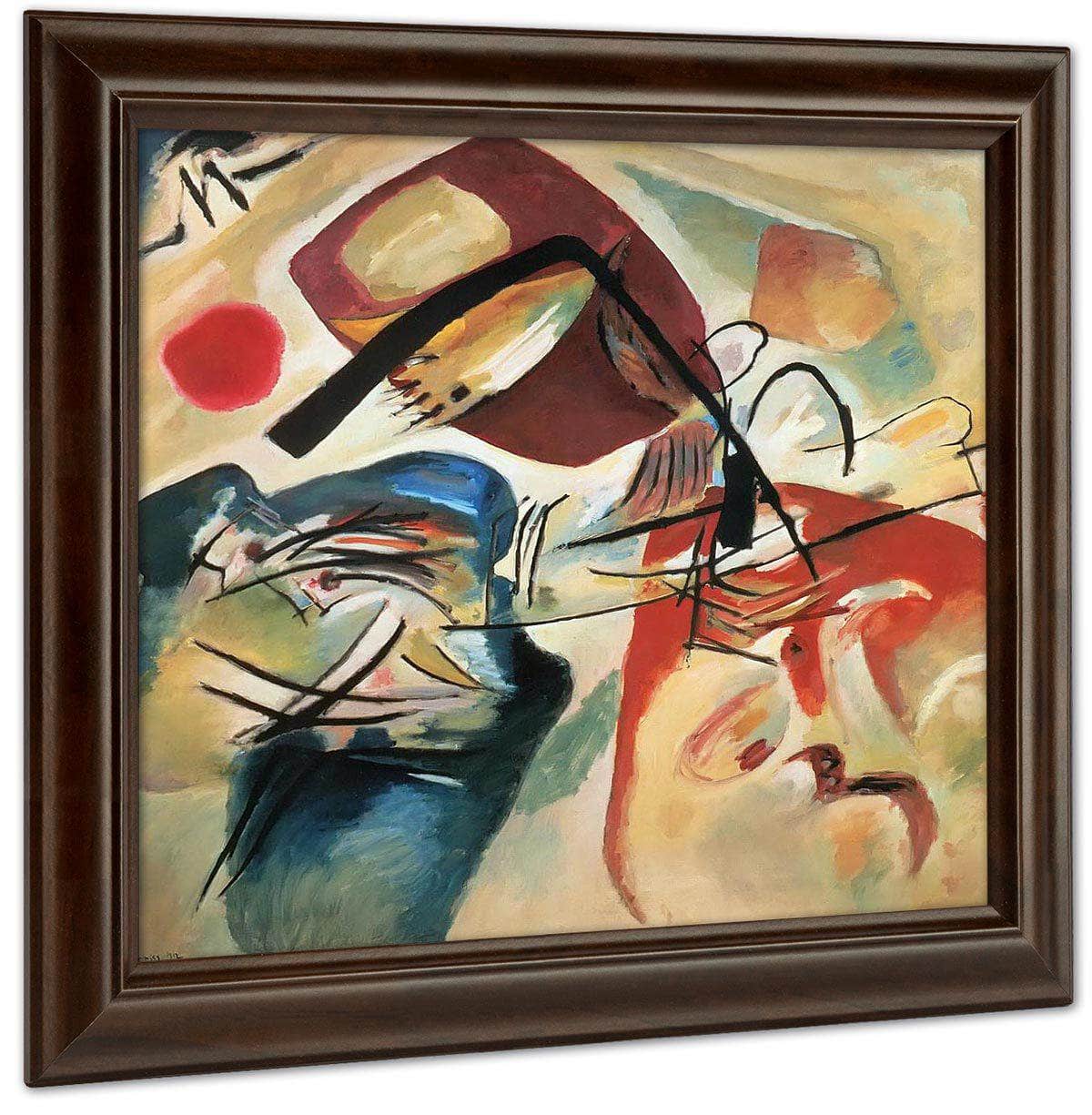 Untitled Iv By Wassily Kandinsky Fine Art Print