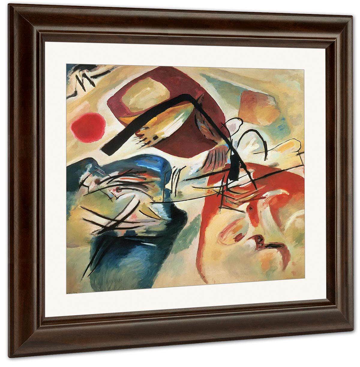 Untitled Iv By Wassily Kandinsky Fine Art Print