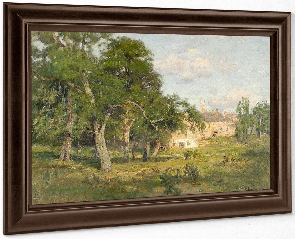 Untitled Landscape By Theodore Clement Steele Fine Art Print