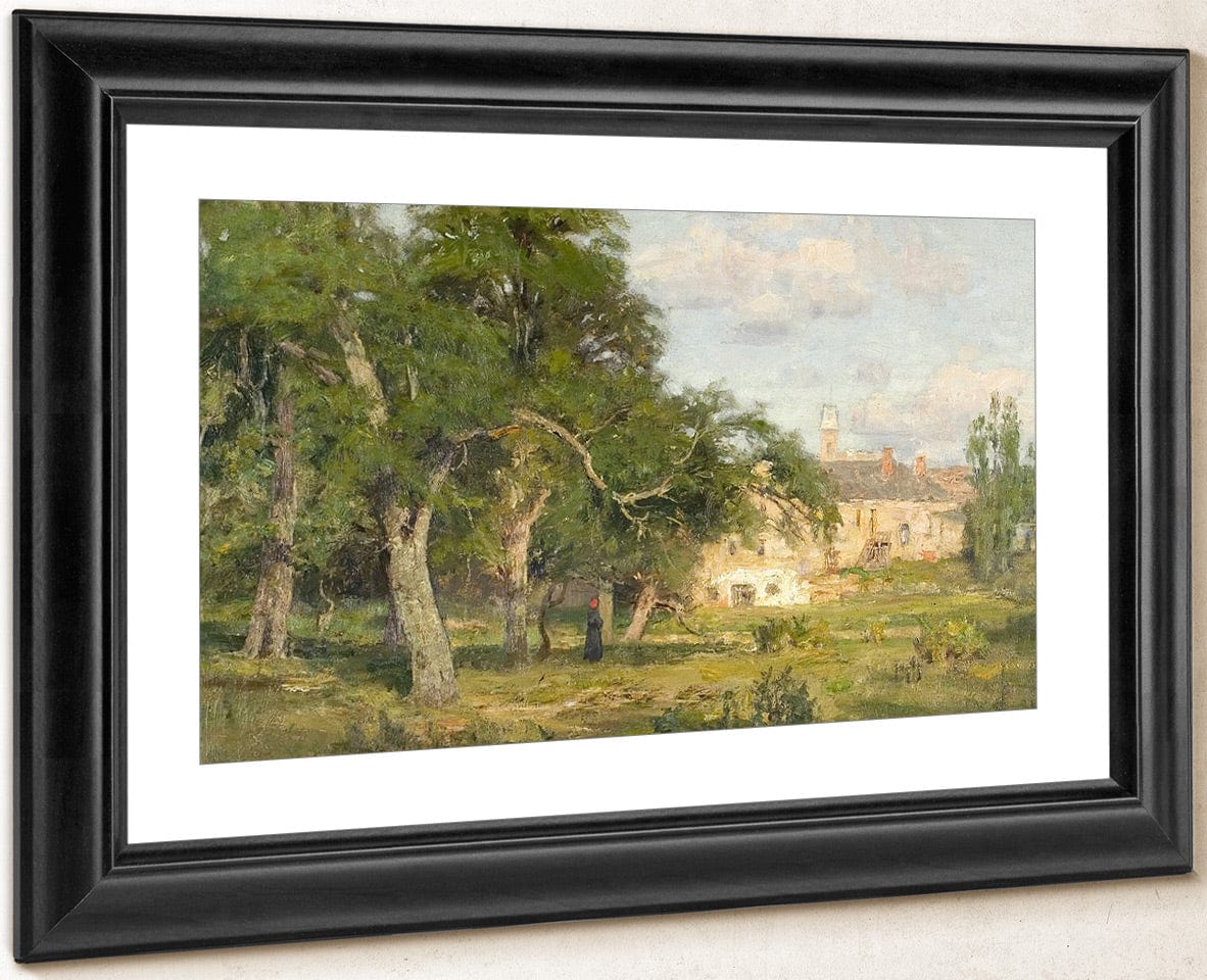Untitled Landscape By Theodore Clement Steele Fine Art Print