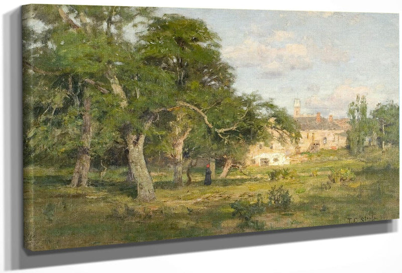 Untitled Landscape By Theodore Clement Steele Fine Art Print