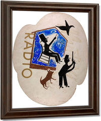 Untitled Radio By Bill Traylor Fine Art Print