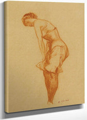 Untitled Silk Stockings By Everett Shinn Fine Art Print