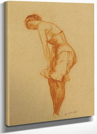 Untitled Silk Stockings By Everett Shinn Fine Art Print