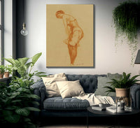 Untitled Silk Stockings By Everett Shinn Fine Art Print