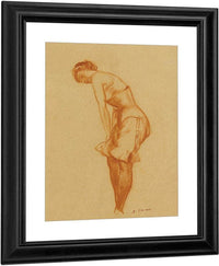 Untitled Silk Stockings By Everett Shinn Fine Art Print