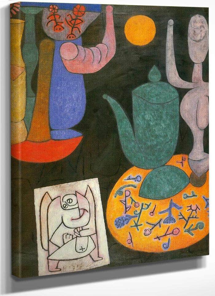 Untitled ( Still Life) By Paul Klee Fine Art Print