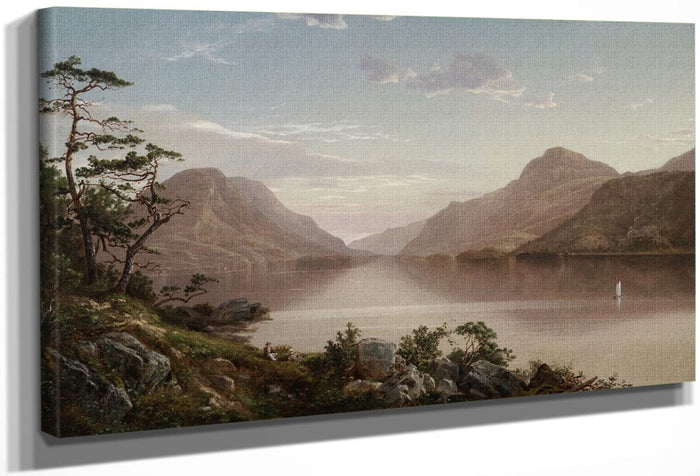 Up The Hudson To West Point By David Johnson Fine Art Print