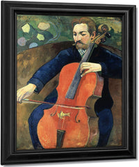 Upaupa Schneklud (The Player Schneklud) By Eugene Henri Paul Gauguin Fine Art Print