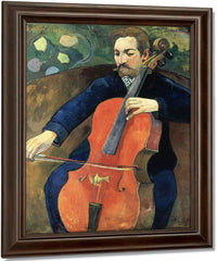 Upaupa Schneklud (The Player Schneklud) By Eugene Henri Paul Gauguin Fine Art Print