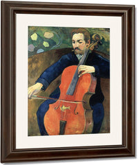 Upaupa Schneklud (The Player Schneklud) By Eugene Henri Paul Gauguin Fine Art Print