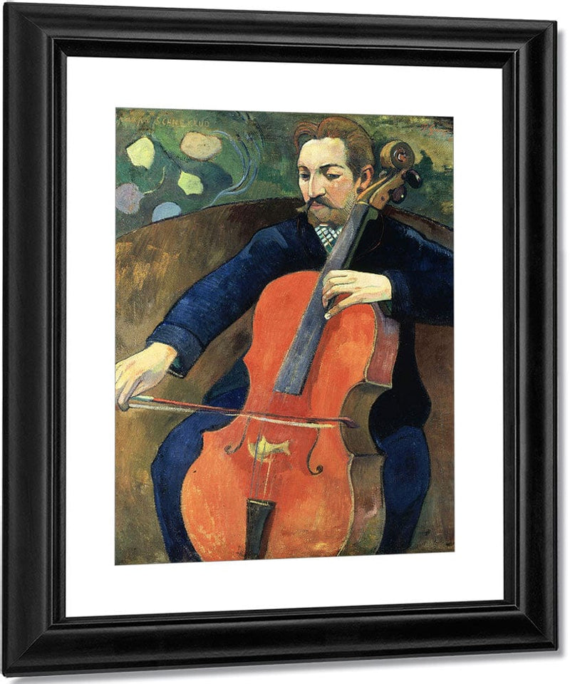 Upaupa Schneklud (The Player Schneklud) By Eugene Henri Paul Gauguin Fine Art Print
