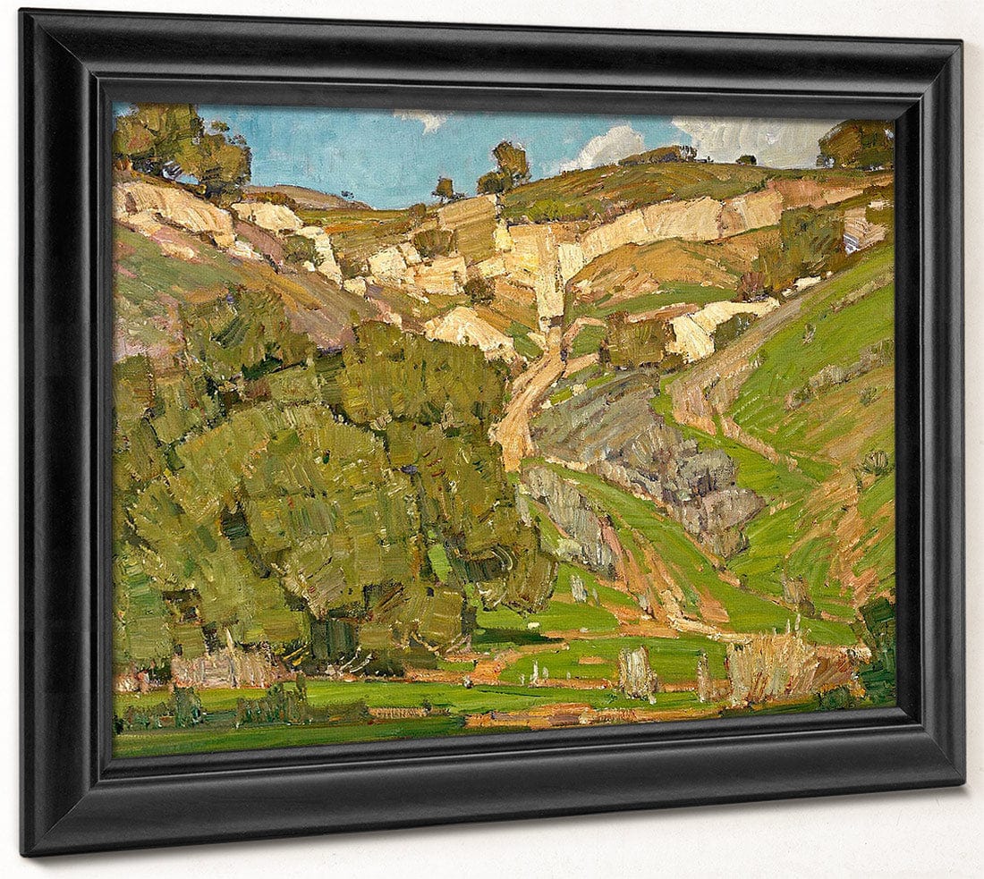 Upward Trail By William Wendt Fine Art Print