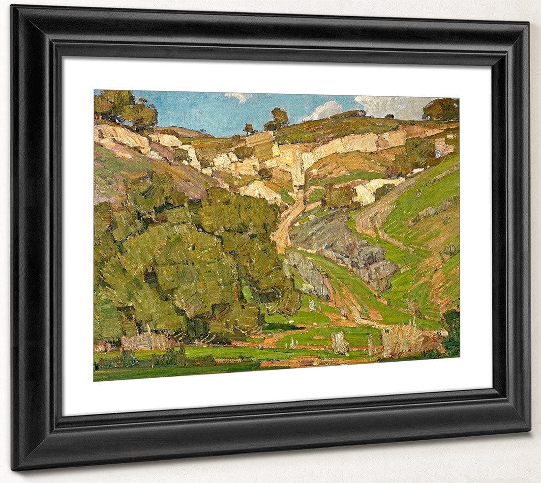 Upward Trail By William Wendt Fine Art Print
