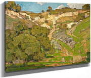 Upward Trail By William Wendt Fine Art Print