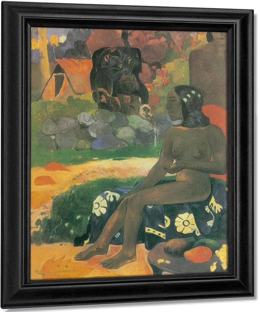 Vairaumati Tei Oa ( Her Name Is Vairaumati) By Paul Gauguin Fine Art Print