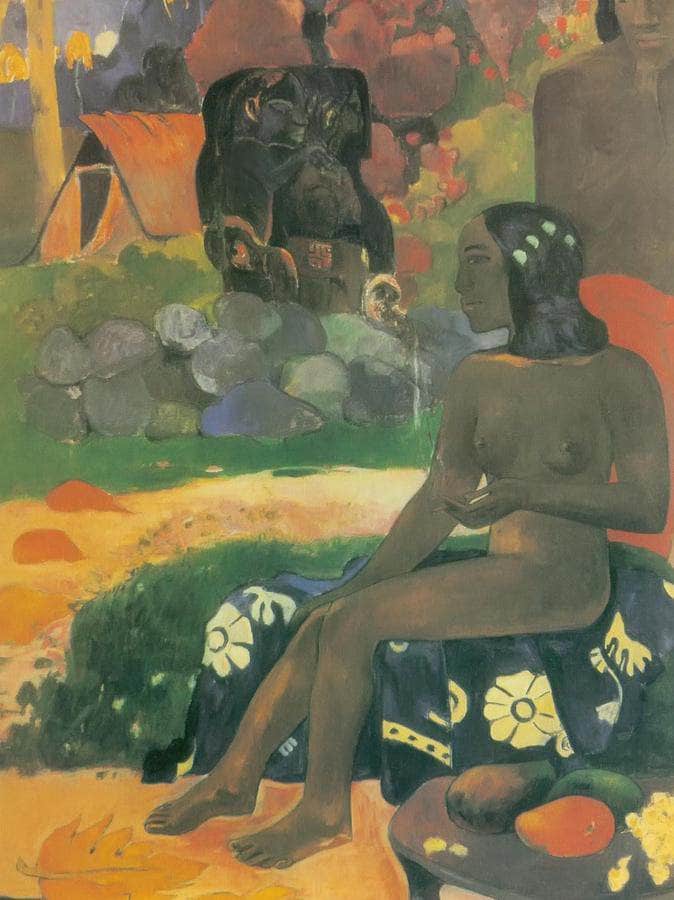 Vairaumati Tei Oa ( Her Name Is Vairaumati) By Paul Gauguin Fine Art Print