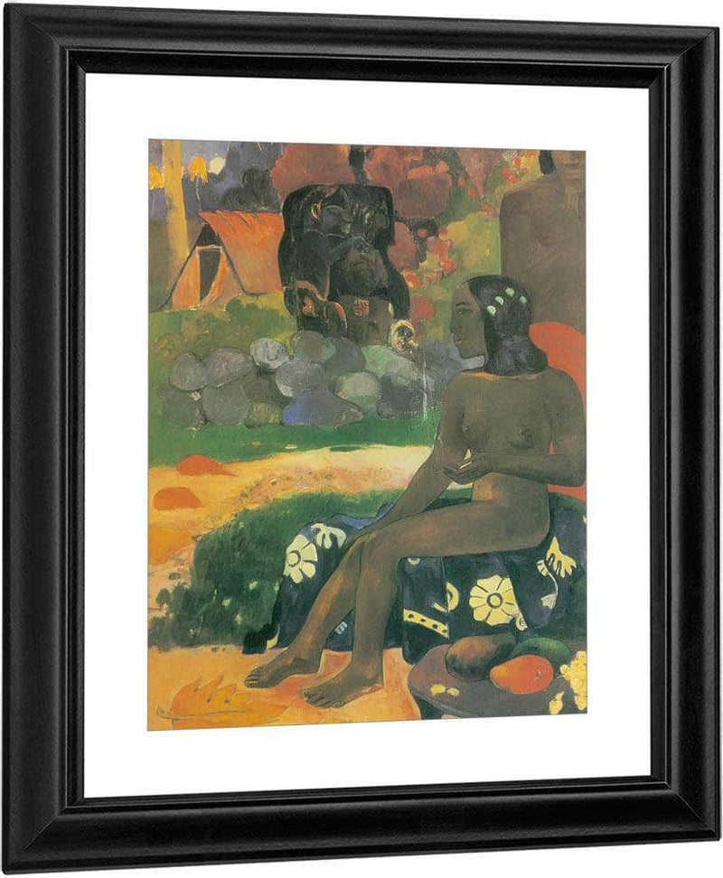 Vairaumati Tei Oa ( Her Name Is Vairaumati) By Paul Gauguin Fine Art Print