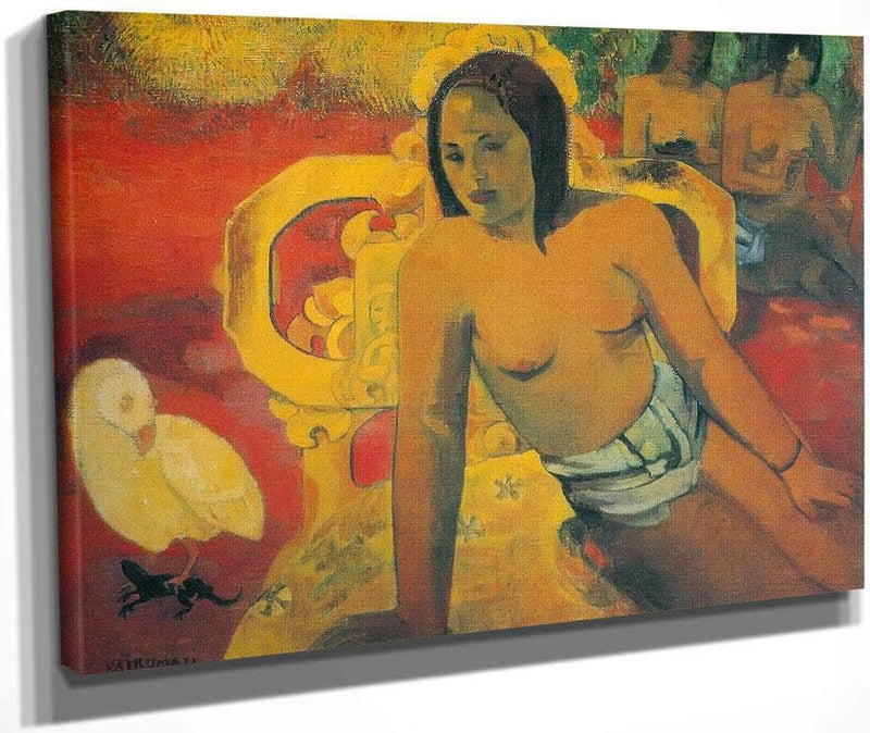 Vairumati By Paul Gauguin Fine Art Print