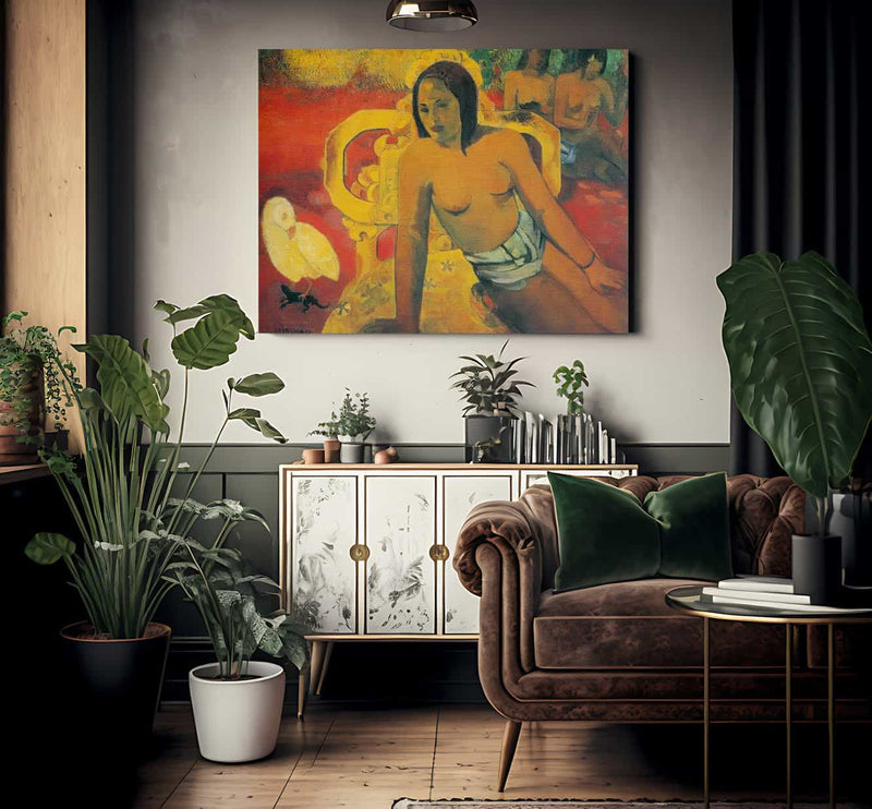 Vairumati By Paul Gauguin Fine Art Print