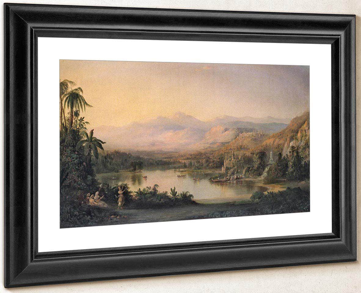 Vale Of Kashmir By Duncanson Robert Fine Art Print
