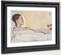 Valentine Gode Darel Im Krankenbett 1914 By Ferdinand Hodler Fine Art Print