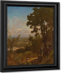 Valley Near Perugia By George Inness Fine Art Print