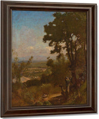 Valley Near Perugia By George Inness Fine Art Print