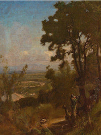 Valley Near Perugia By George Inness Fine Art Print