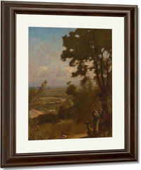 Valley Near Perugia By George Inness Fine Art Print