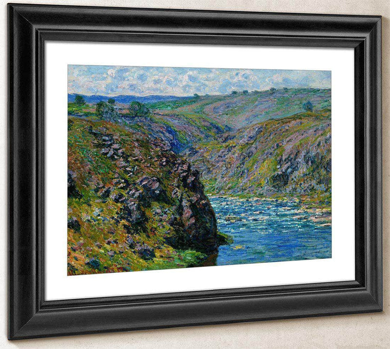 Valley Of The Creuse (Sunlight Effect) By Monet Claude Fine Art Print
