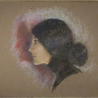 Vamp Of 1900 (Lottie Stein) By Alice Pike Barney Fine Art Print