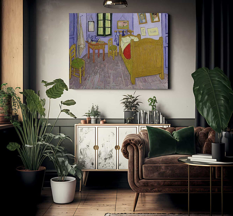 Van Gogh S Bedroom At Arles By Vincent Van Gogh Fine Art Print