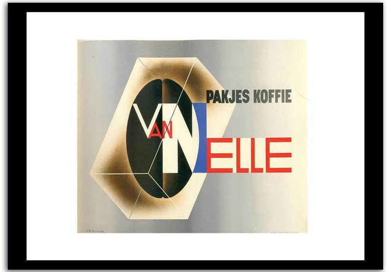 Van Nelle  Vintage Poster Fine Art Print