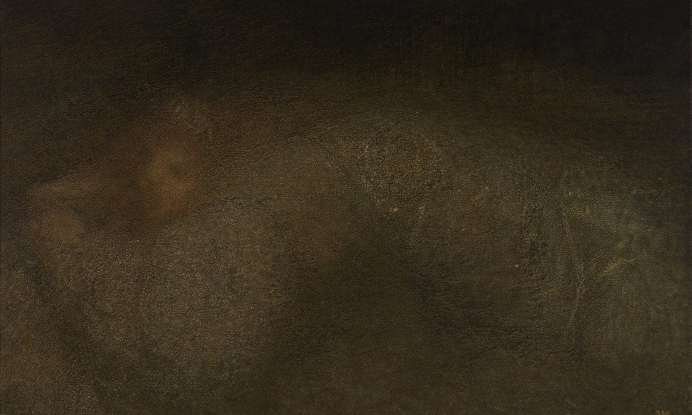 Vanished Illusions Grief 1917 By Matthijs Maris Fine Art Print