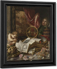 Vanitas By Juan De Valdes Leal Fine Art Print