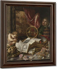 Vanitas By Juan De Valdes Leal Fine Art Print