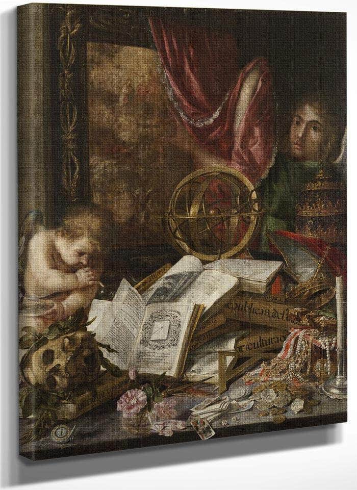 Vanitas By Juan De Valdes Leal Fine Art Print
