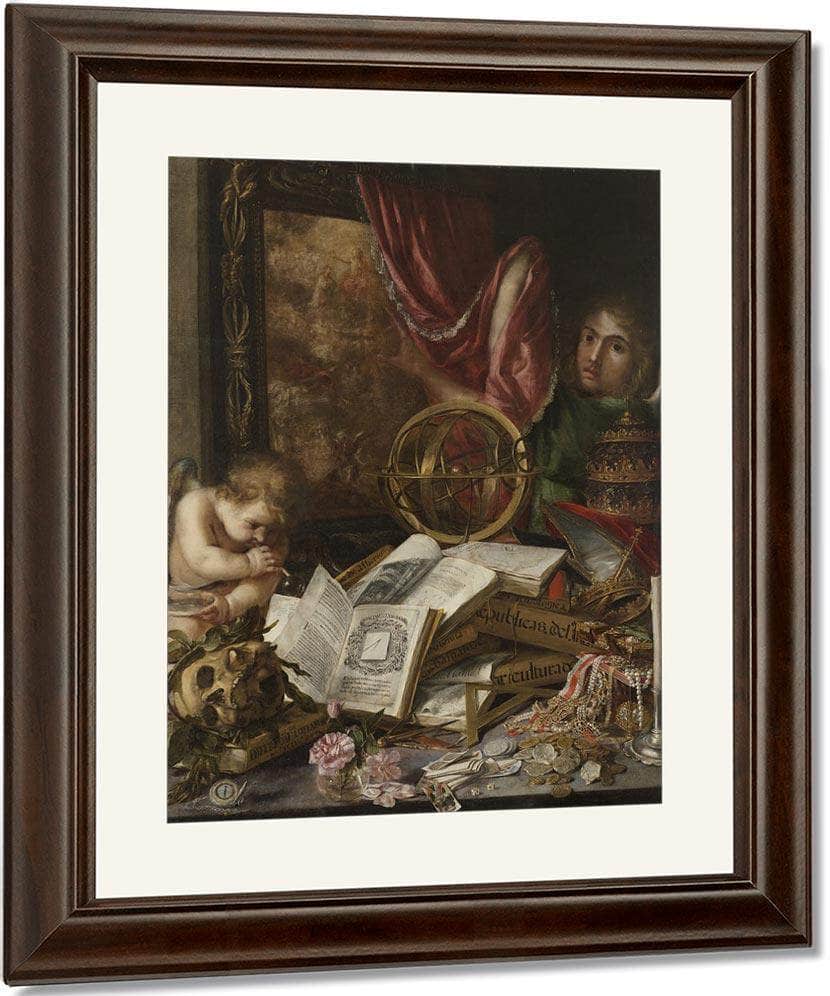Vanitas By Juan De Valdes Leal Fine Art Print