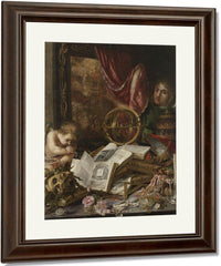 Vanitas By Juan De Valdes Leal Fine Art Print
