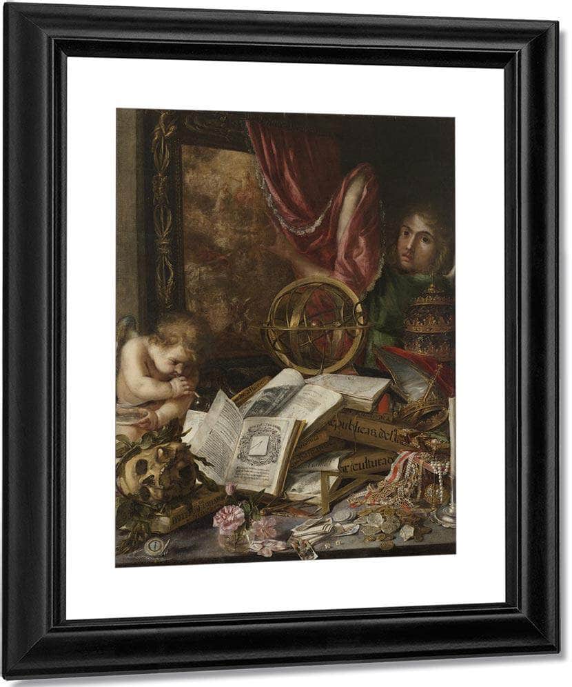 Vanitas By Juan De Valdes Leal Fine Art Print